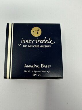 NEW!! Jane Iredale Amazing Base SPF 20 Satin 10.5g 0.37oz A4